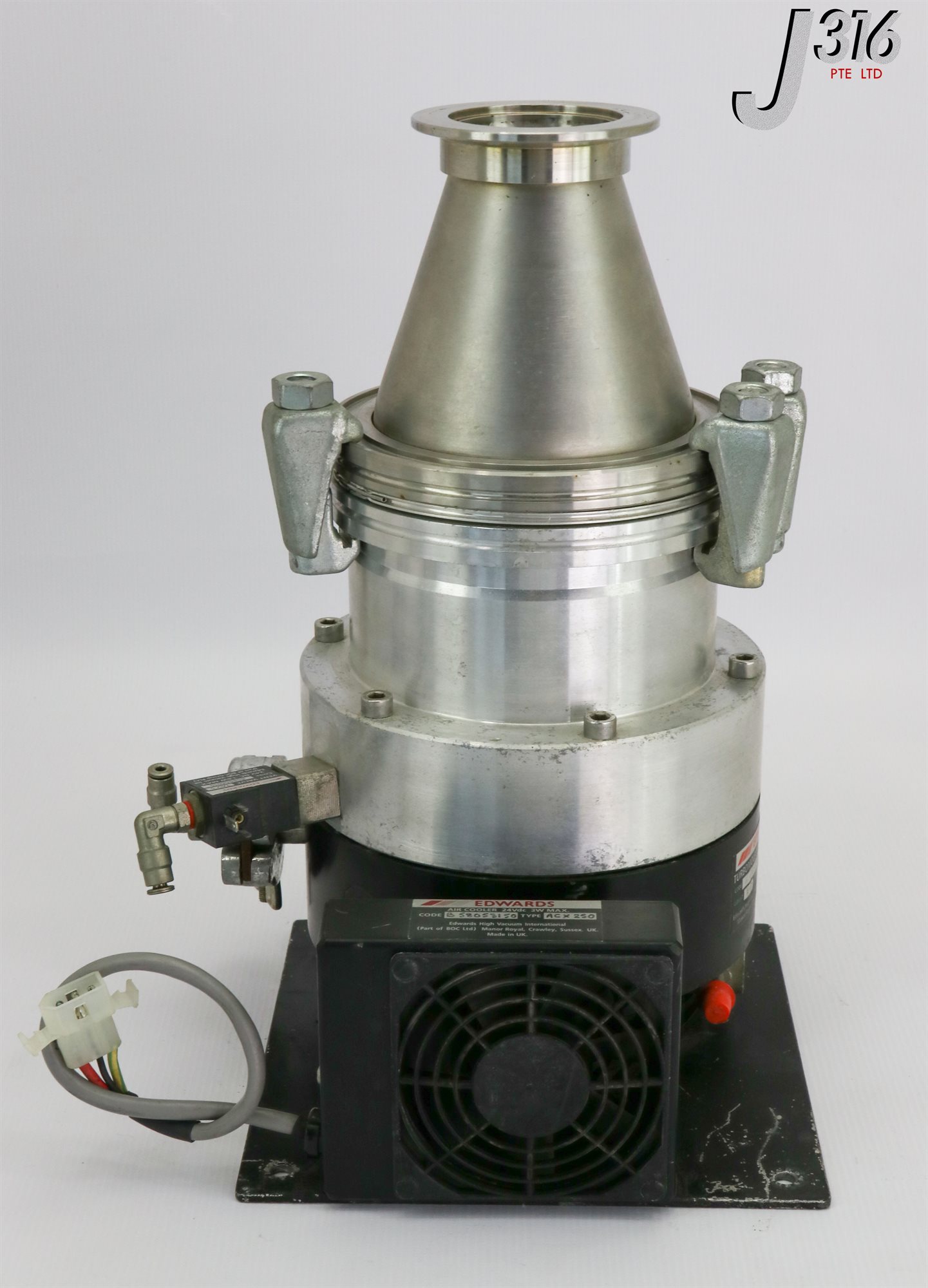 カム 18423 EDWARDS TURBOMOLECULAR PUMP P/N: B74003000 W/ EXT 250H/ISO